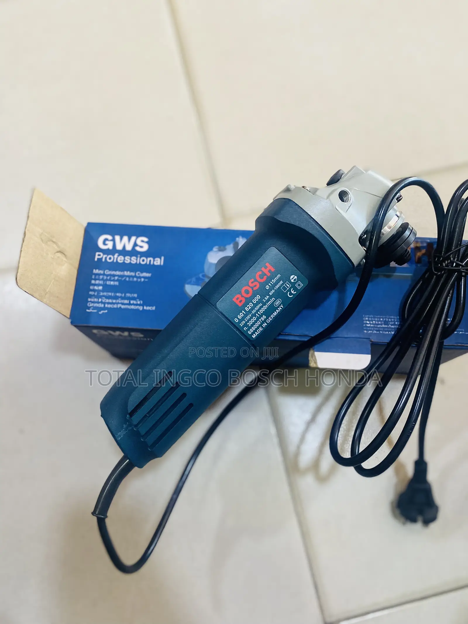 Cutting Machine Bosch 1000watt Grinding Machine 1000war