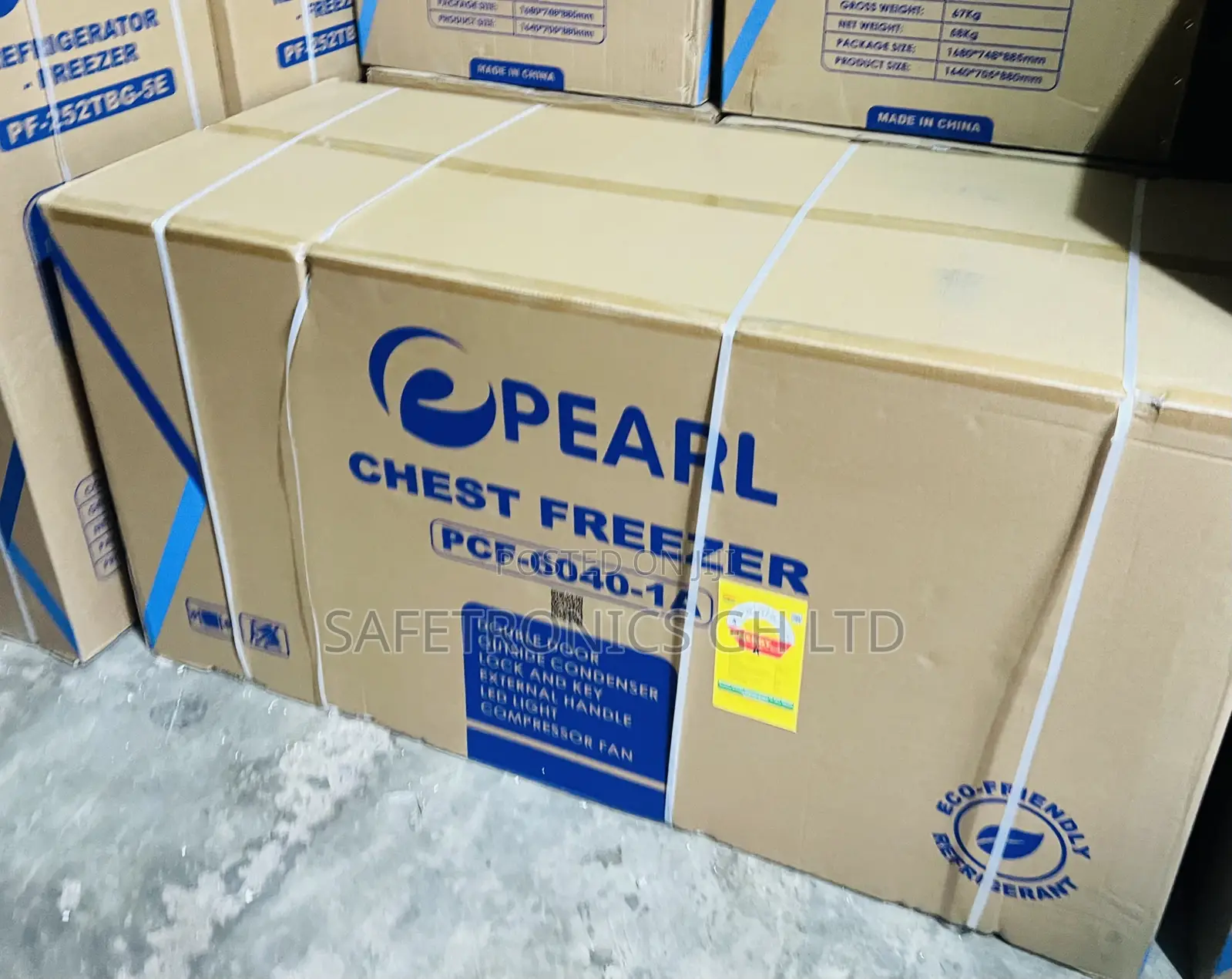 Super Chilling 508l Pearl (Gray) PCF-6040-1a Doubledoor Freezer