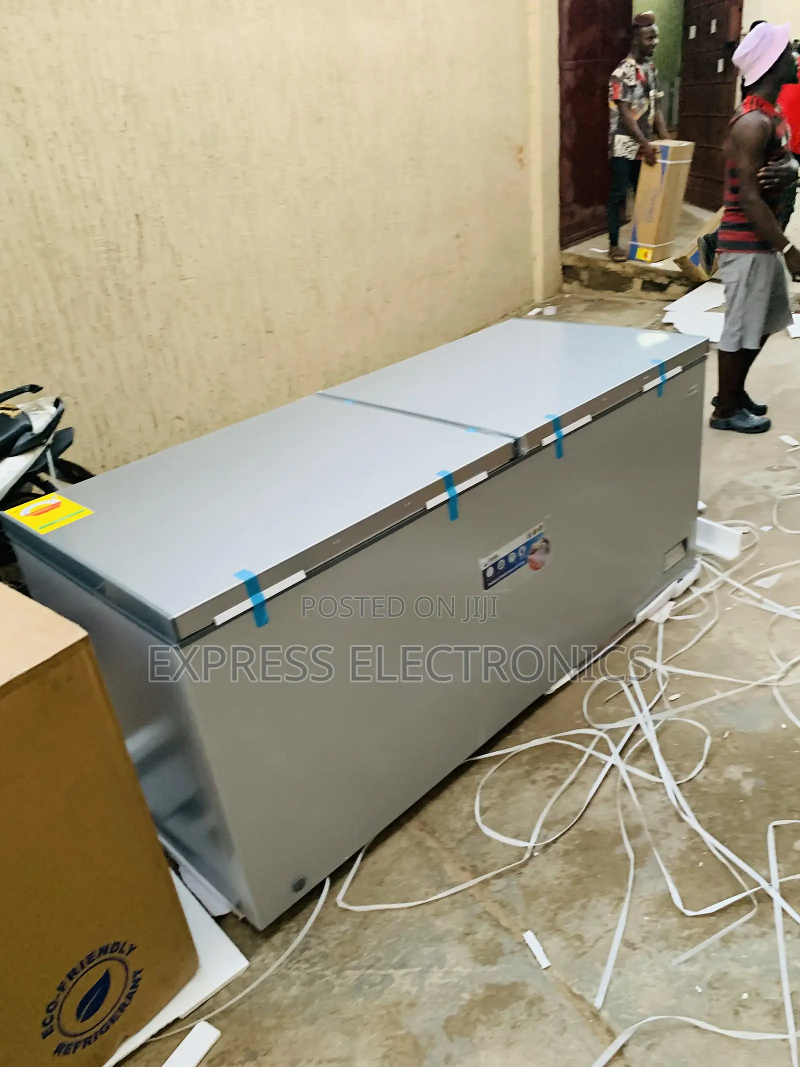 Astounding Design Pcf—9100-1a Pearl Double Door Chest Freezer