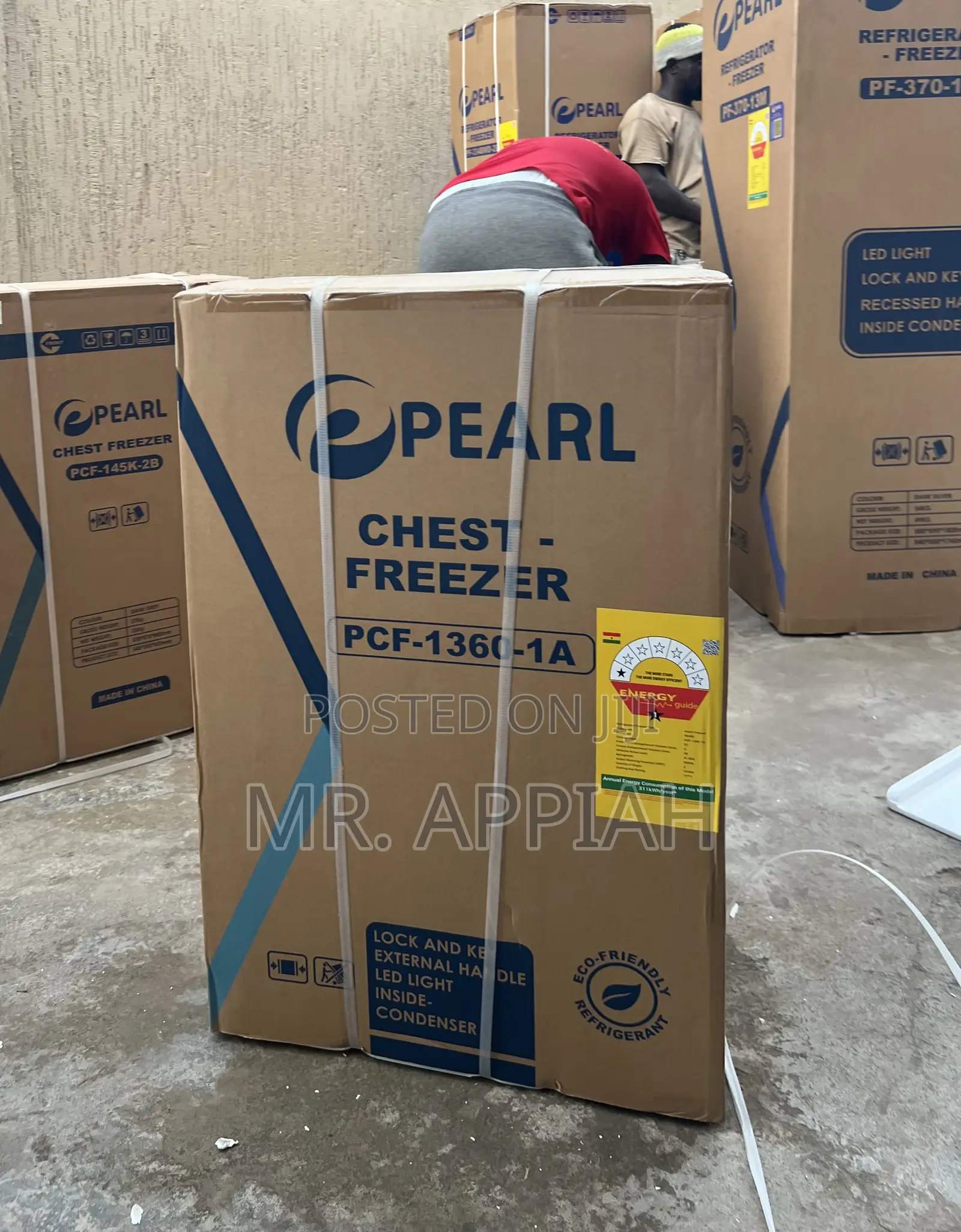 Purchase Original Pearl PCF-1360-1a 98ltrs Single Door Freezer.