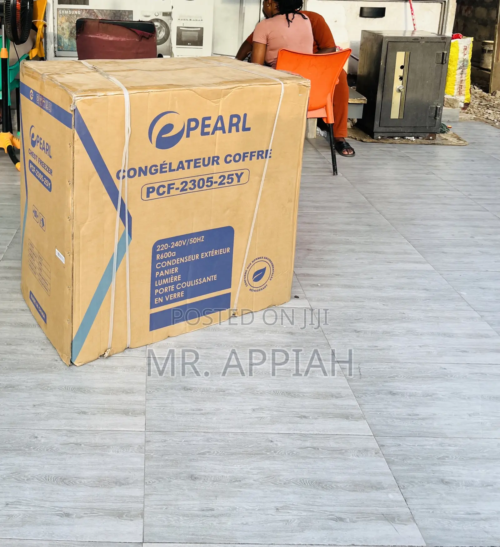 Original Pearl PCF-2305-25y —188ltrs 1 Door Electric Chest Freezer