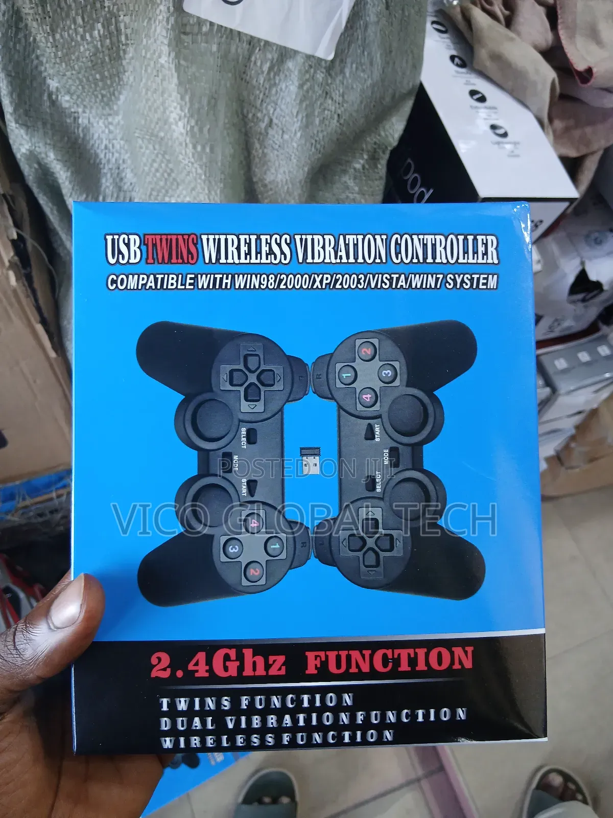 Usb Twin Gamepad Wireless