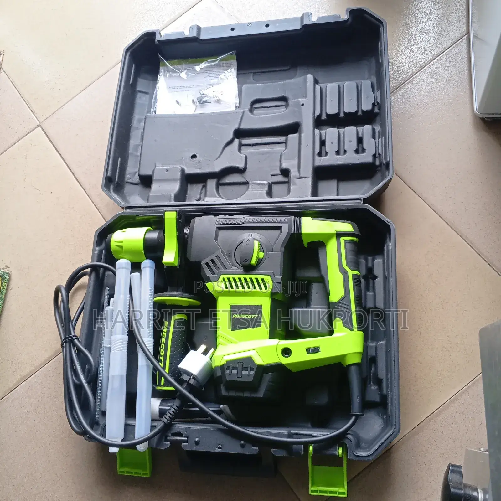 Brand New 1500w Prescott Rotary Hammer Drilling Machine