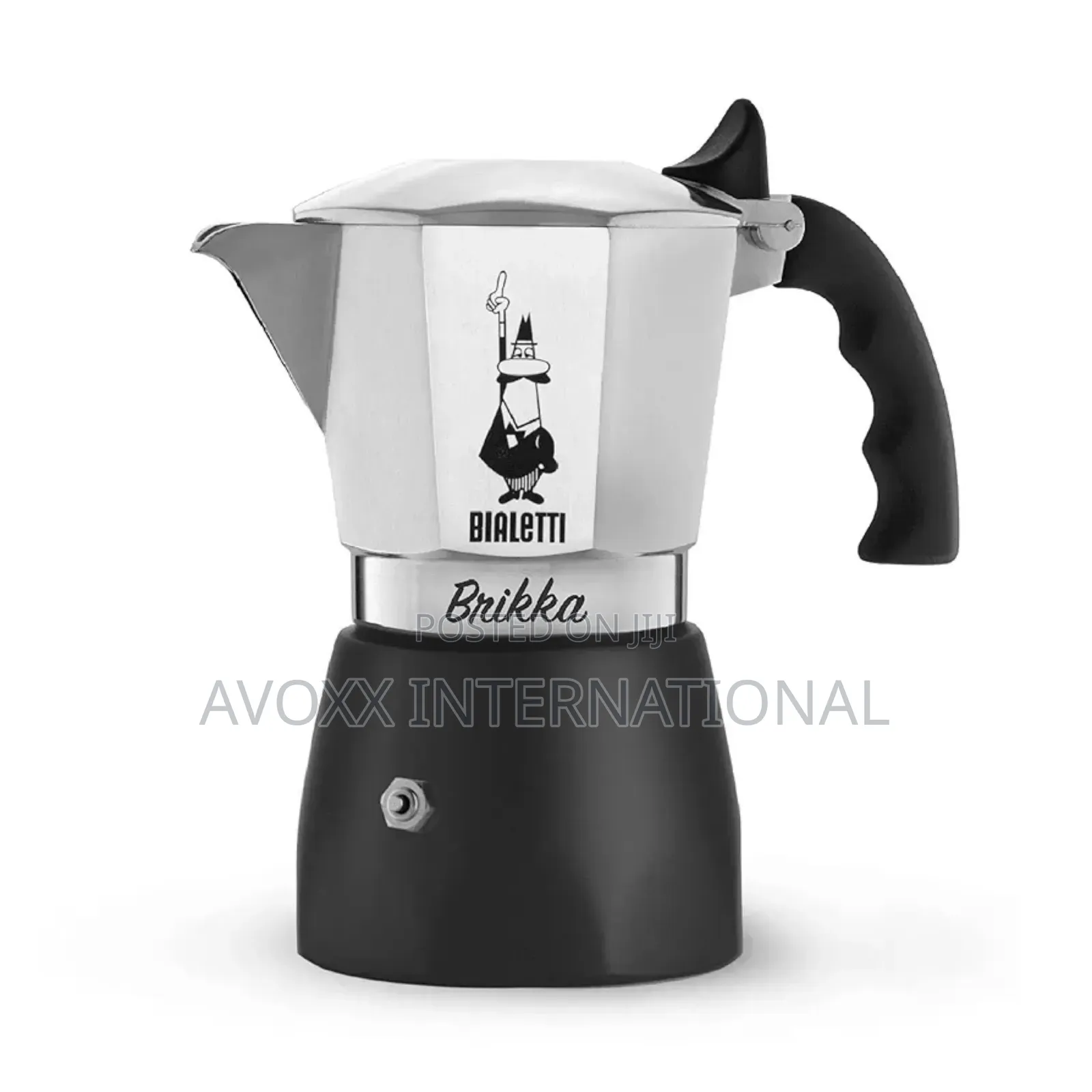 Bialetti - Brikka Aluminium Stove-Top Espresso Maker / 2 /4 Cups