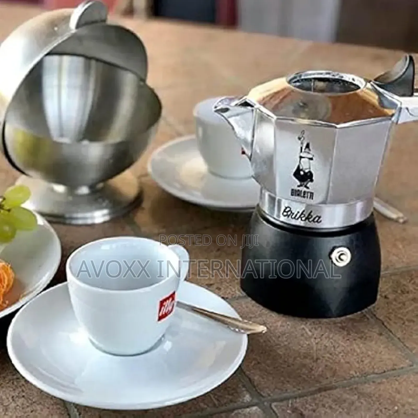 Bialetti - Brikka Aluminium Stove-Top Espresso Maker / 2 /4 Cups