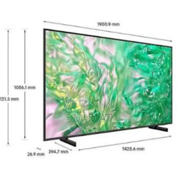 Samsung 85du8000 85 Inches Crystal Uhd Smart Tv (2024)