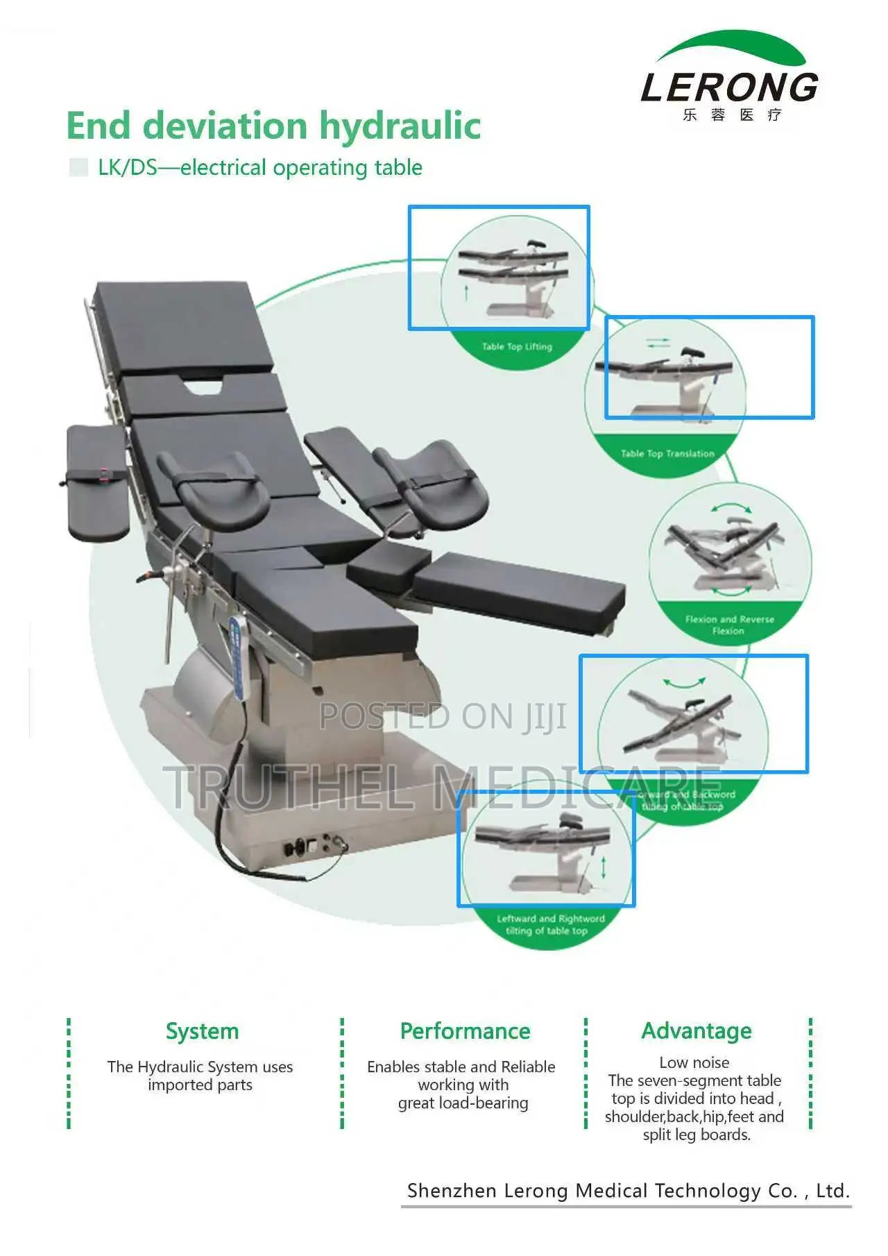 Electrical Operating Table Lk/Ds