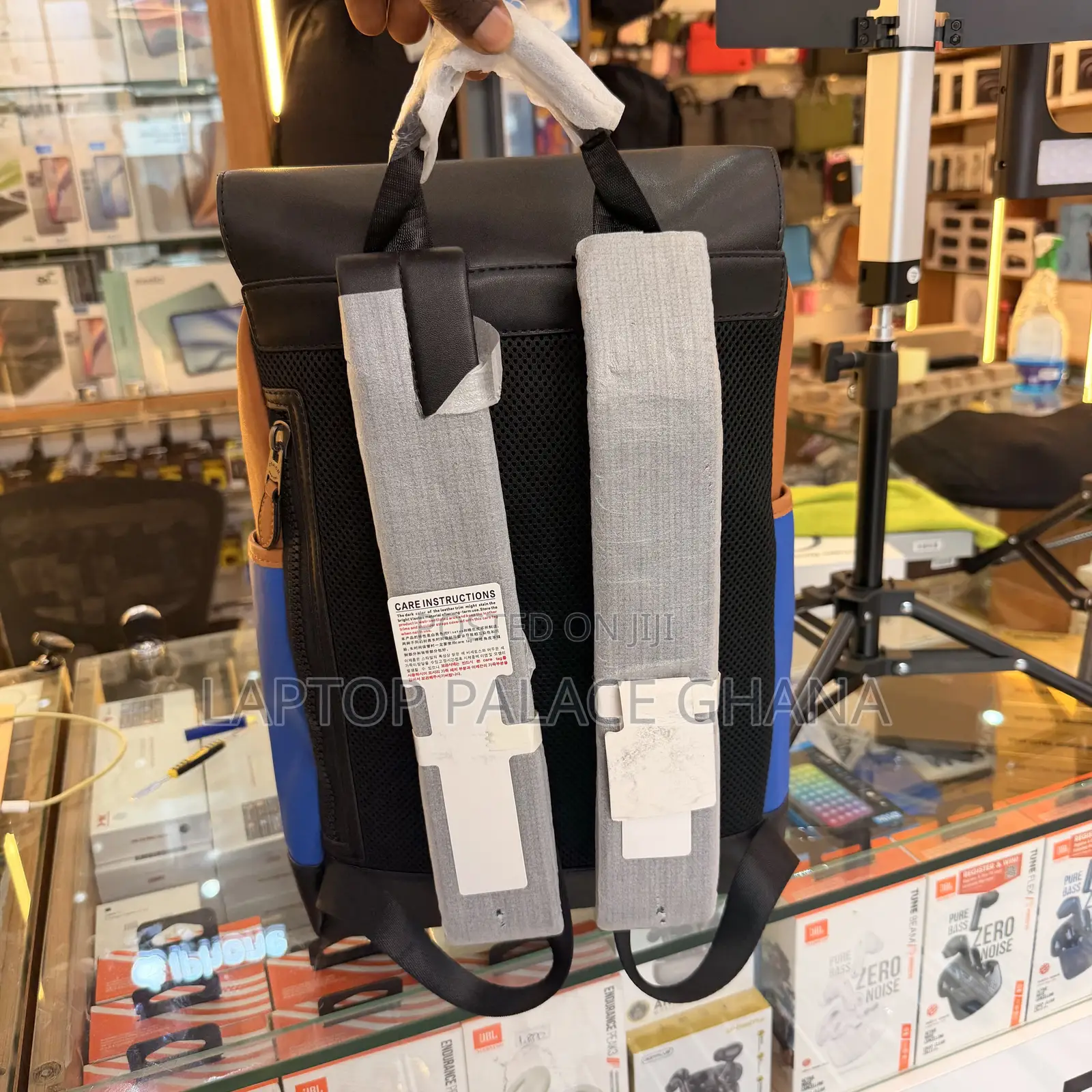Coach Leather Backpack