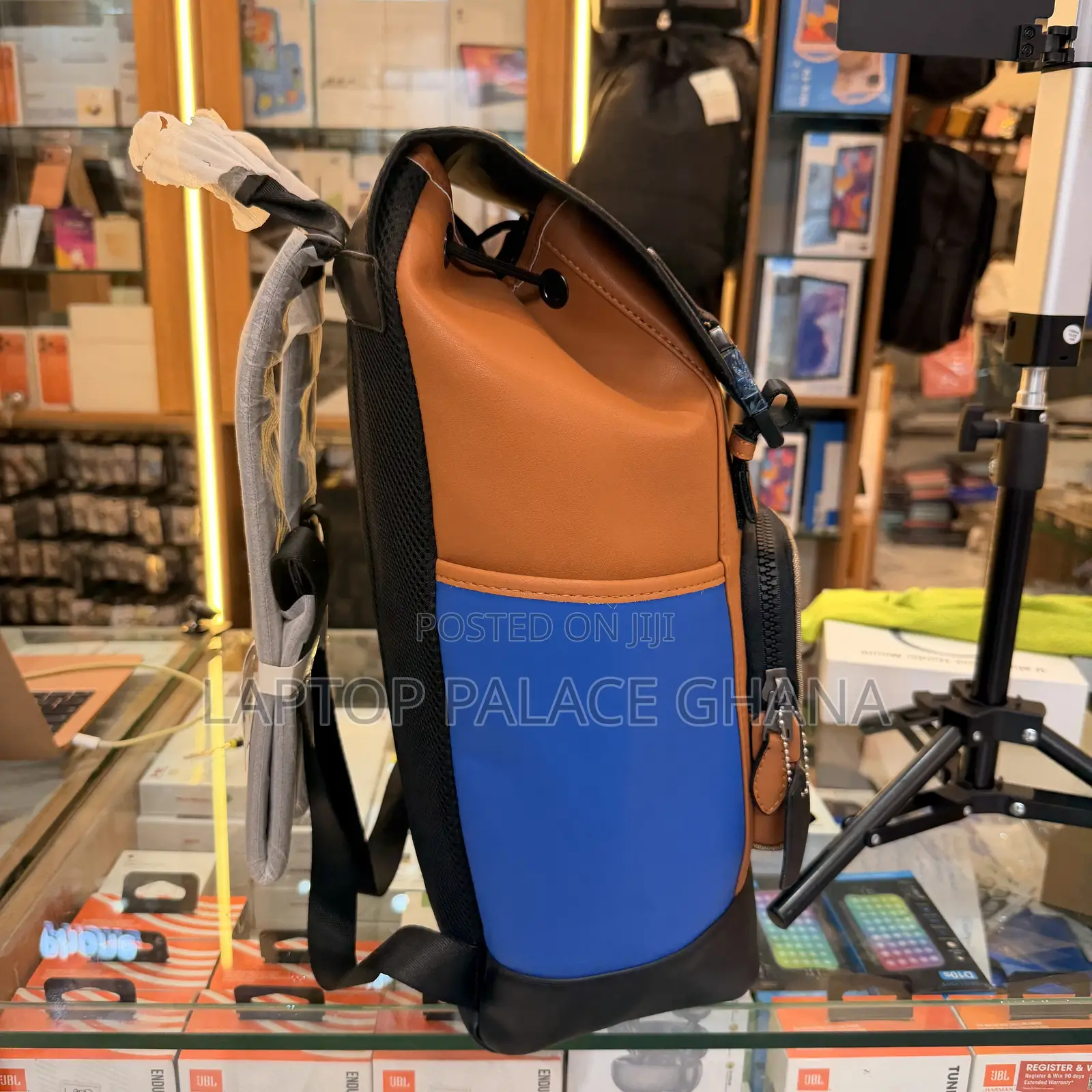Coach Leather Backpack