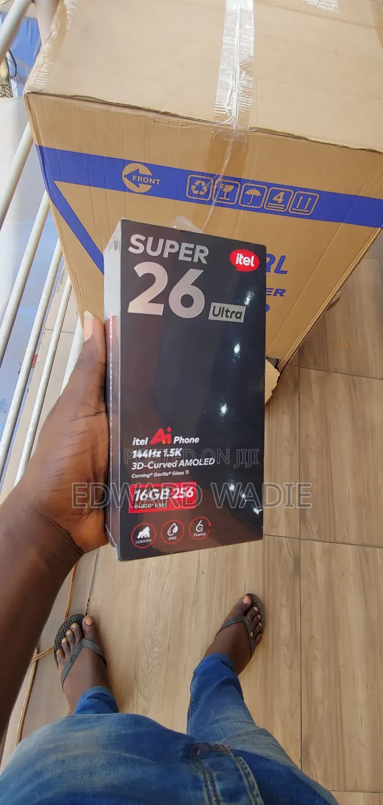 New Itel S26 Ultra 256 GB Black