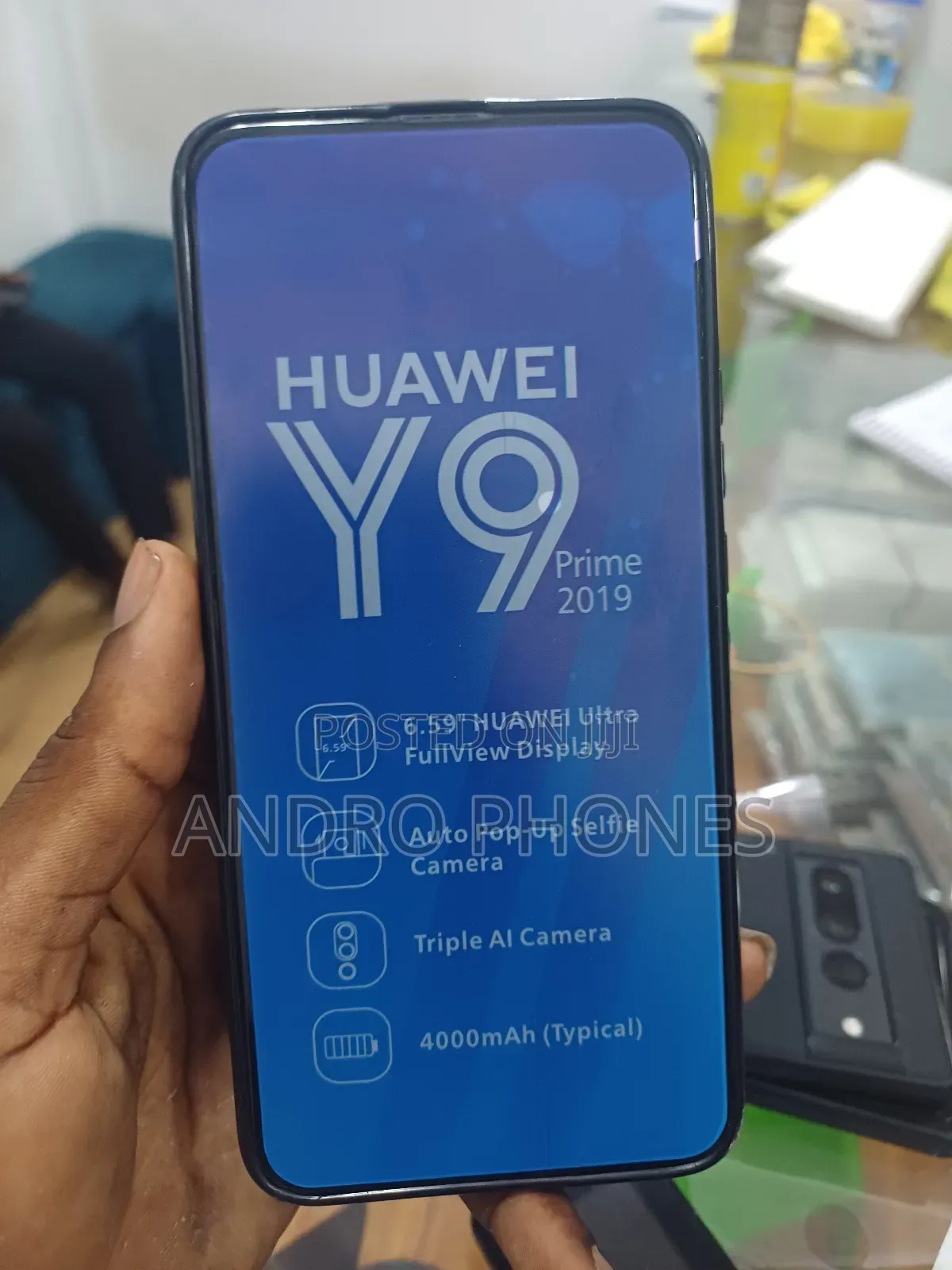 New Huawei Y9 Prime 2019 128 GB Black