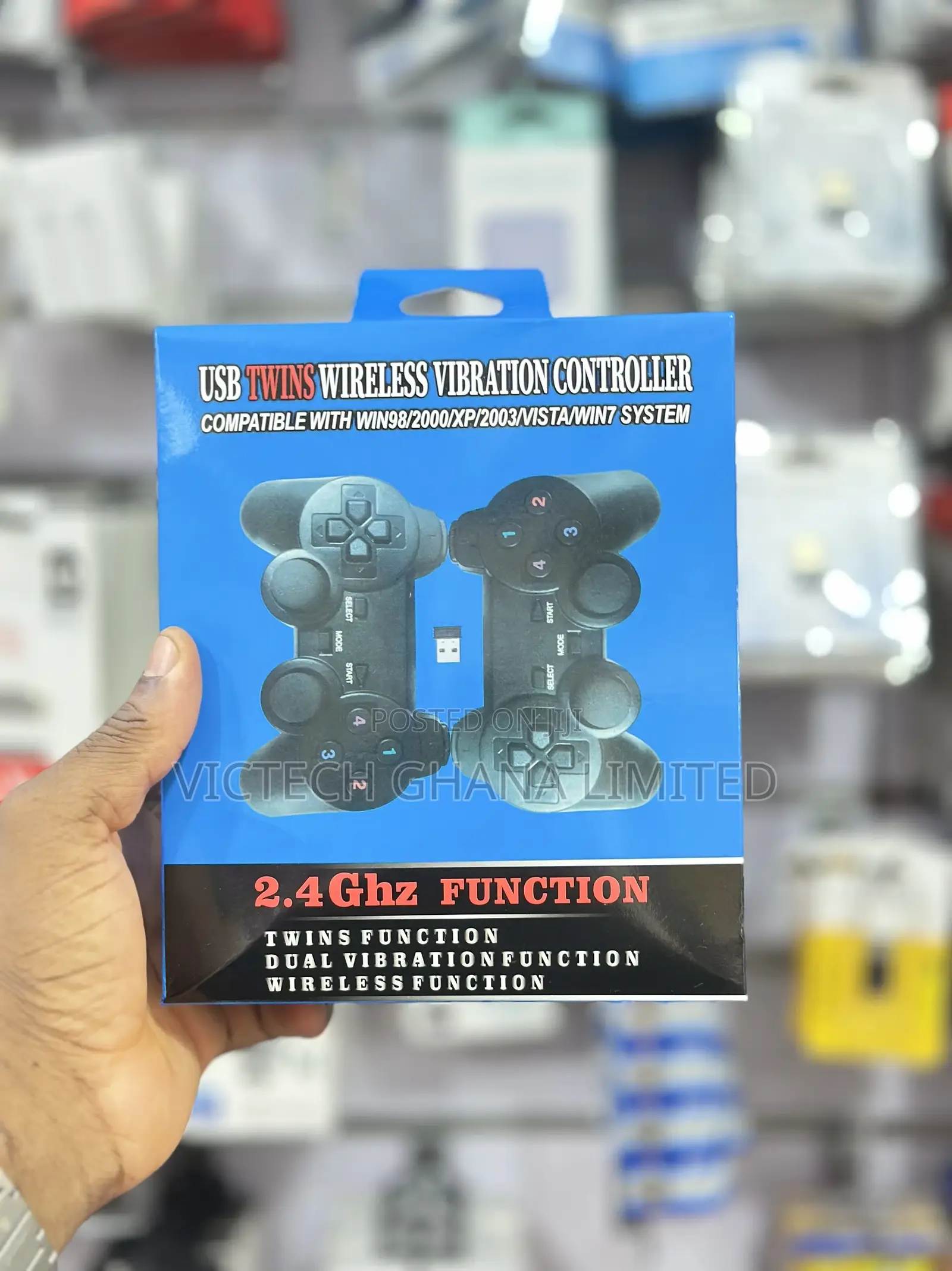 Usb Twin Wireless Gamepad