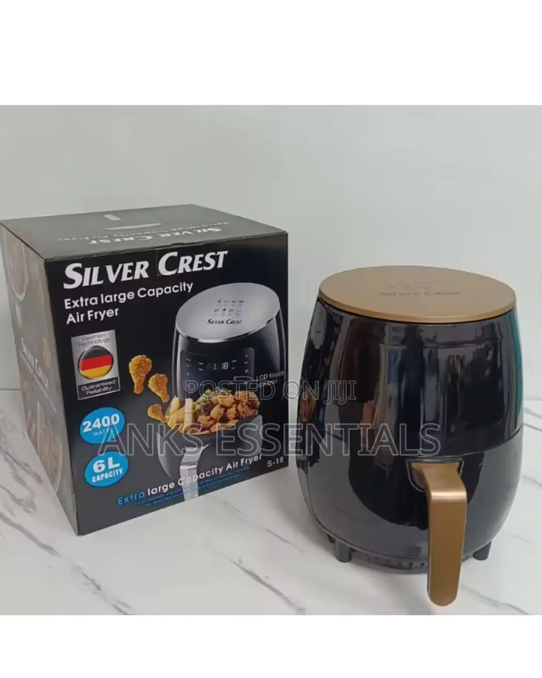 Silver Crest 6l 2400 Watts Air Fryer – Healthy Family Cooking