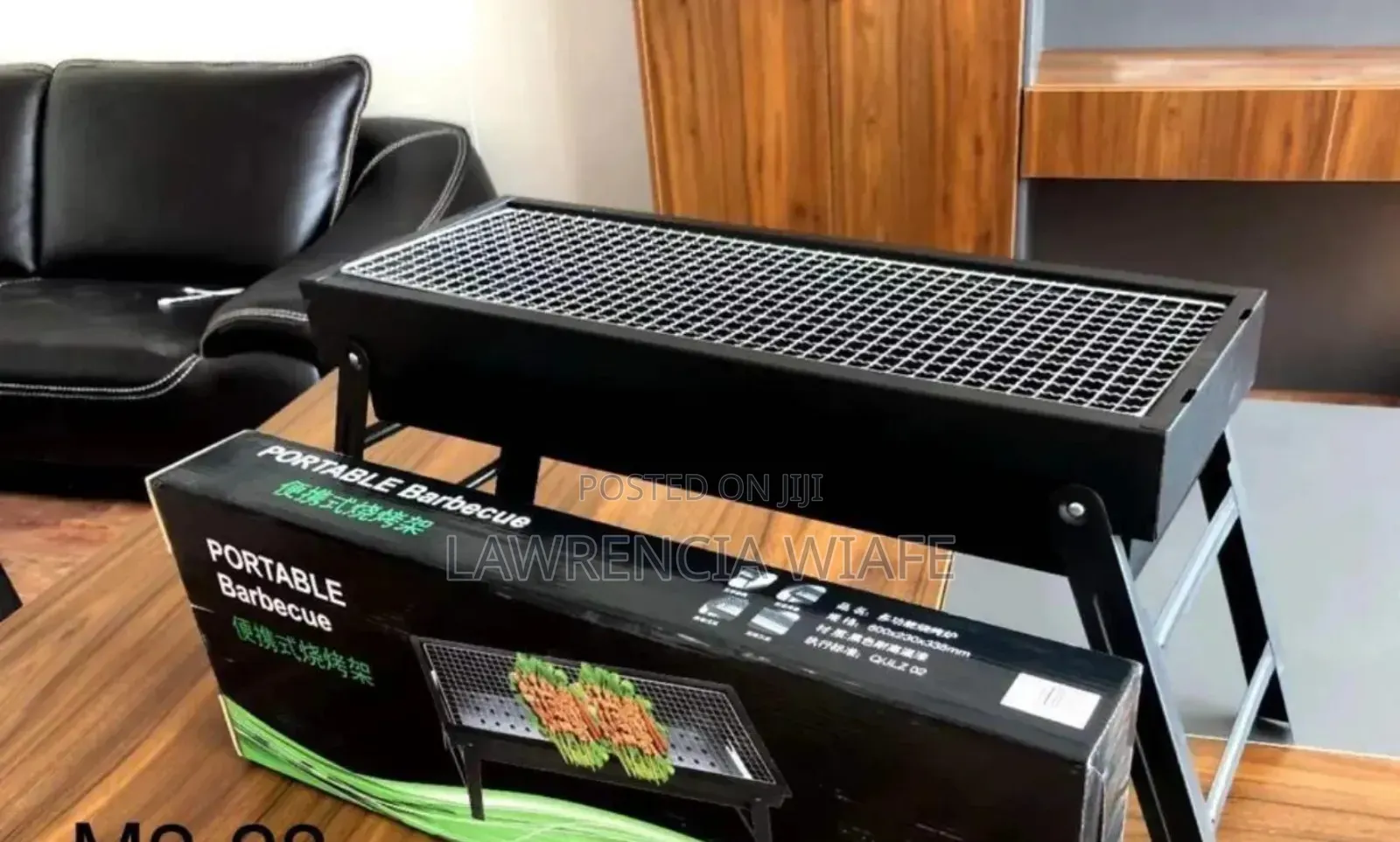Portable Charcoal Barbecue Grill