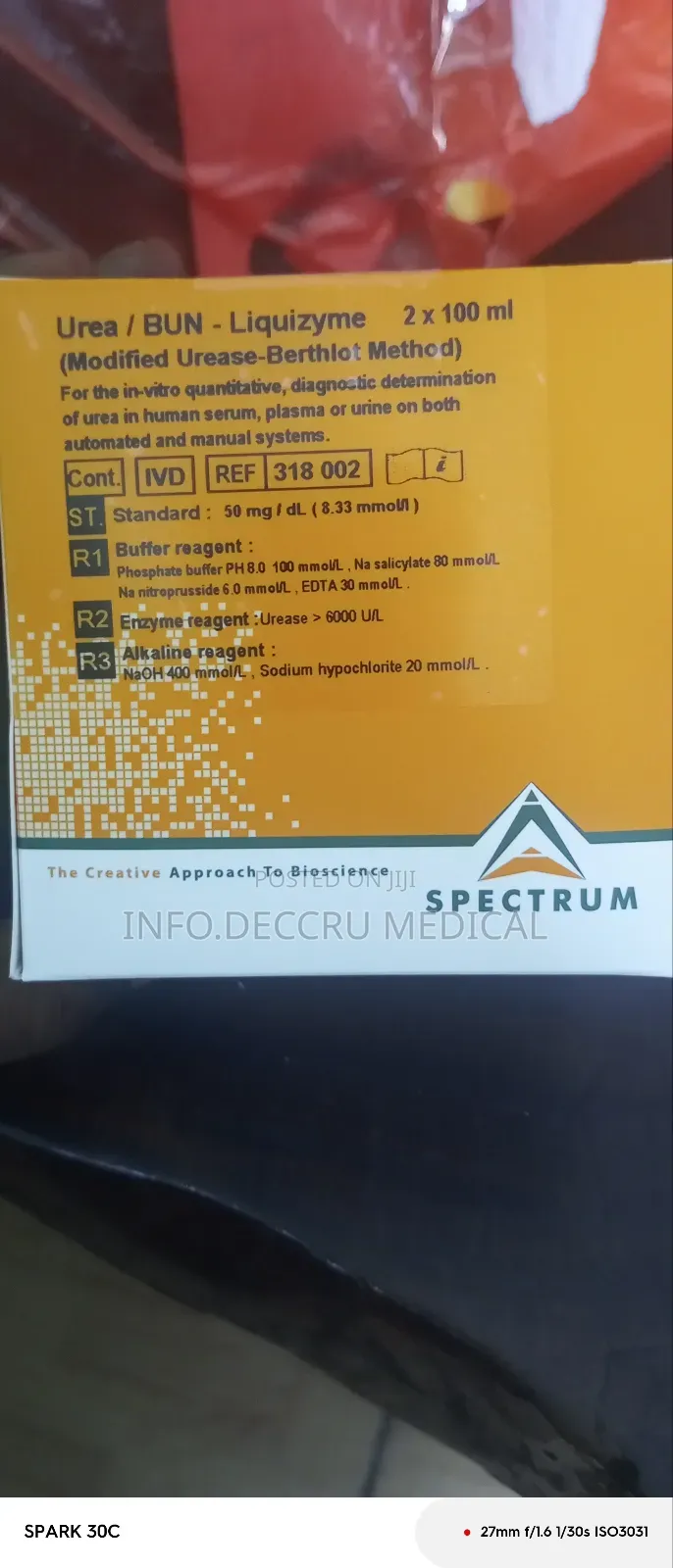 Spectrum ( Urea,/Bun - Liquizyme 2* 100ml)