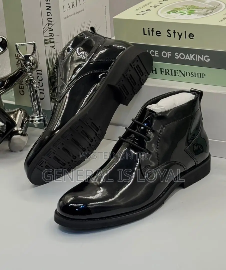 Billionaire Mens Mirror Lace Boot
