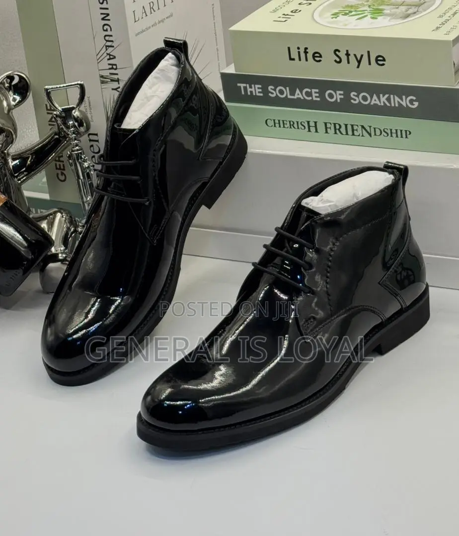 Billionaire Mens Mirror Lace Boot