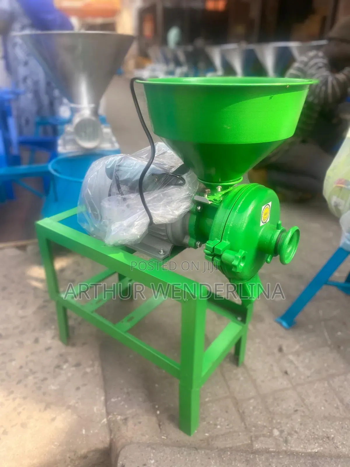Commercial Wet Dry Food Grinder | Electric Rice, Corn, Grinding Mill