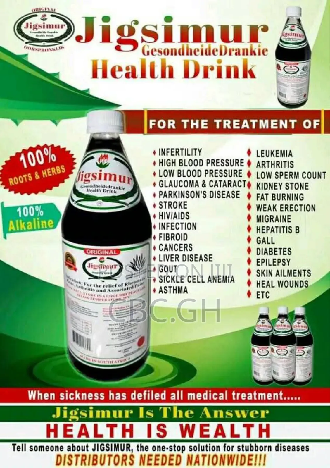 Jigsimur Herbal Drink 750ml