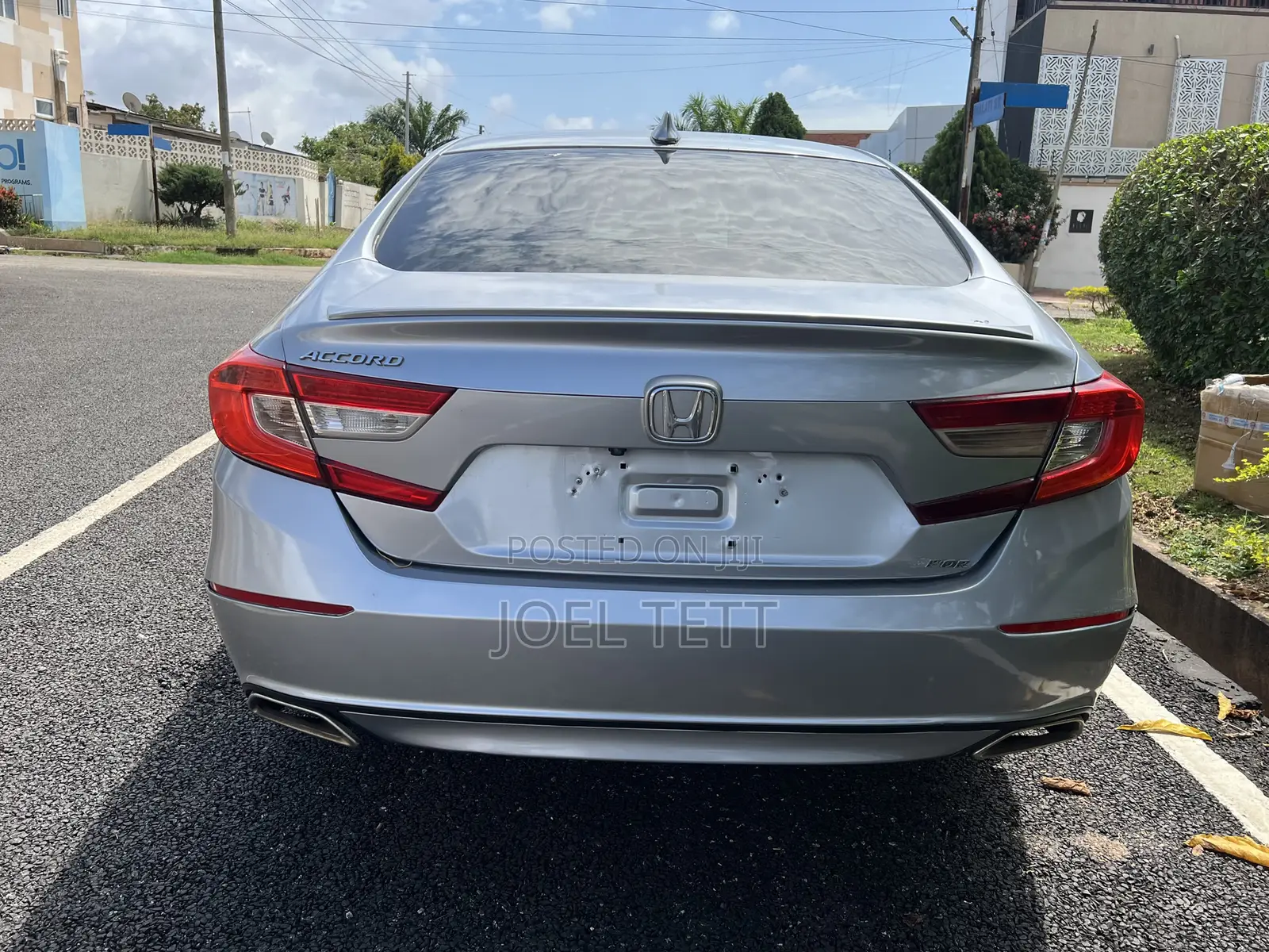 Honda Accord Sport 2018 Silver