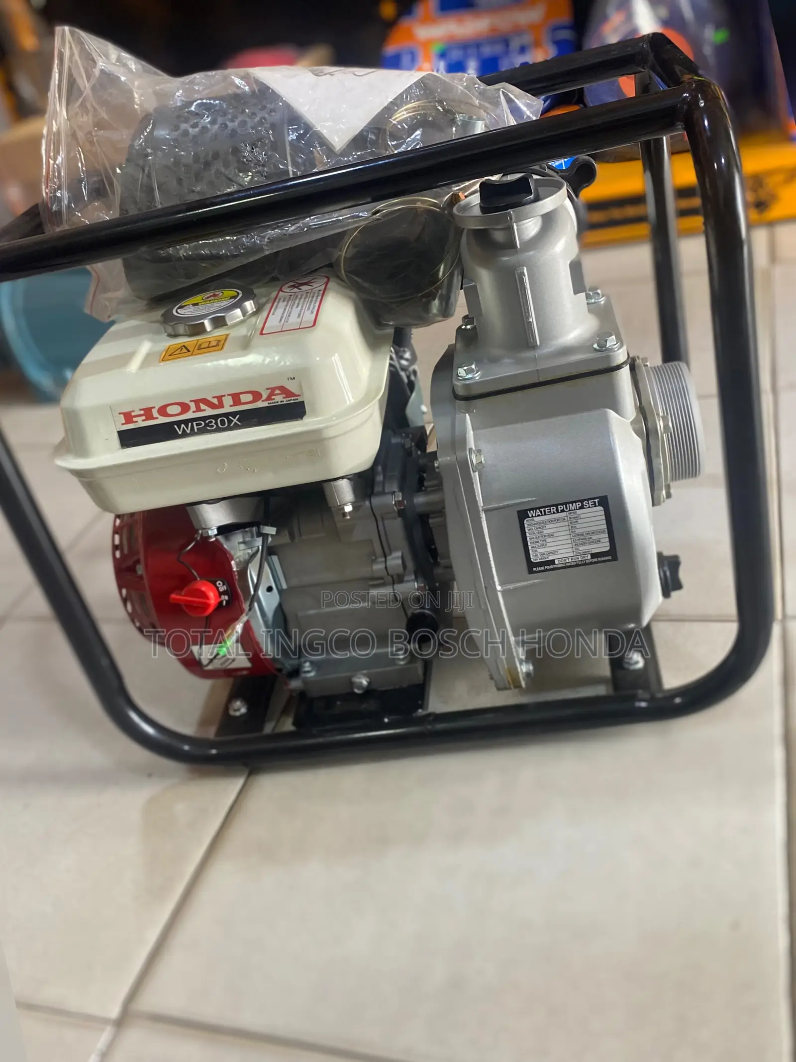 Water Pump *Honda (Powerful Engine 6.5hp)Which Is 4stoke(Strong Body)