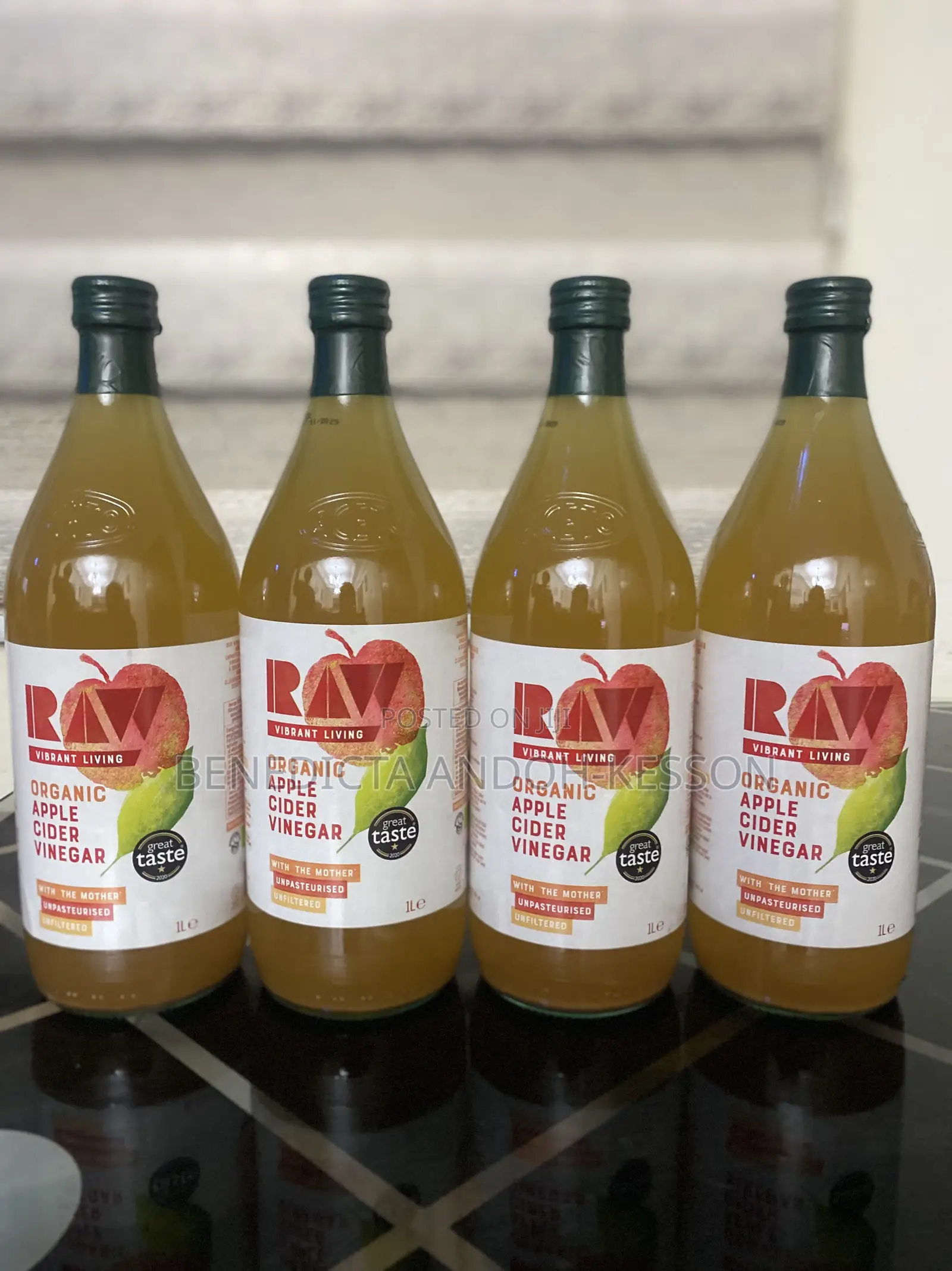 Aceto Raw Apple Cider Vinegar With the Mother 1l