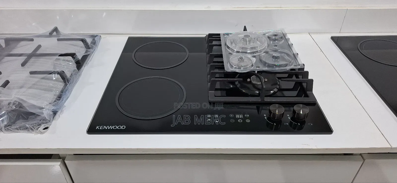 Combo 2 Gas and 2 Electric 4 Burner Hob Cooker Built in Promo Price