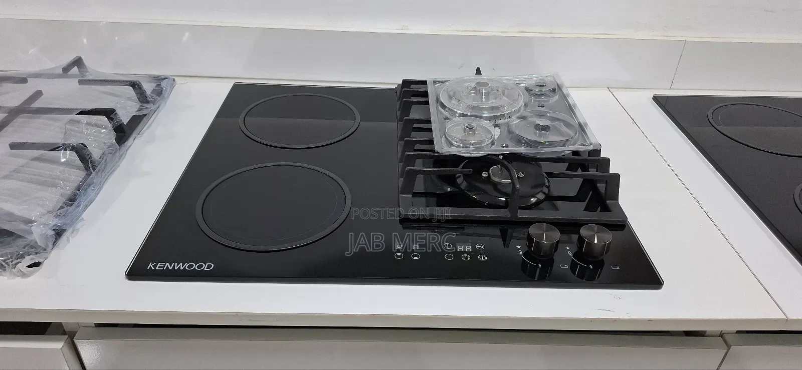 Combo 2 Gas and 2 Electric 4 Burner Hob Cooker Built in Promo Price