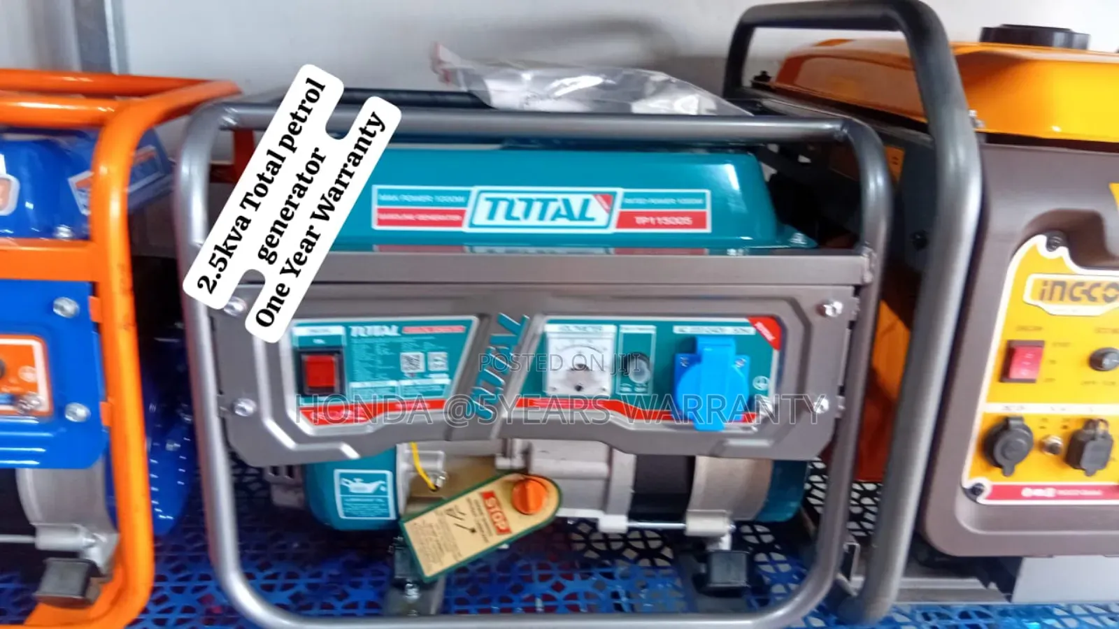 2.5kva Total Petrol Generator Pullstart Total 2.5kva