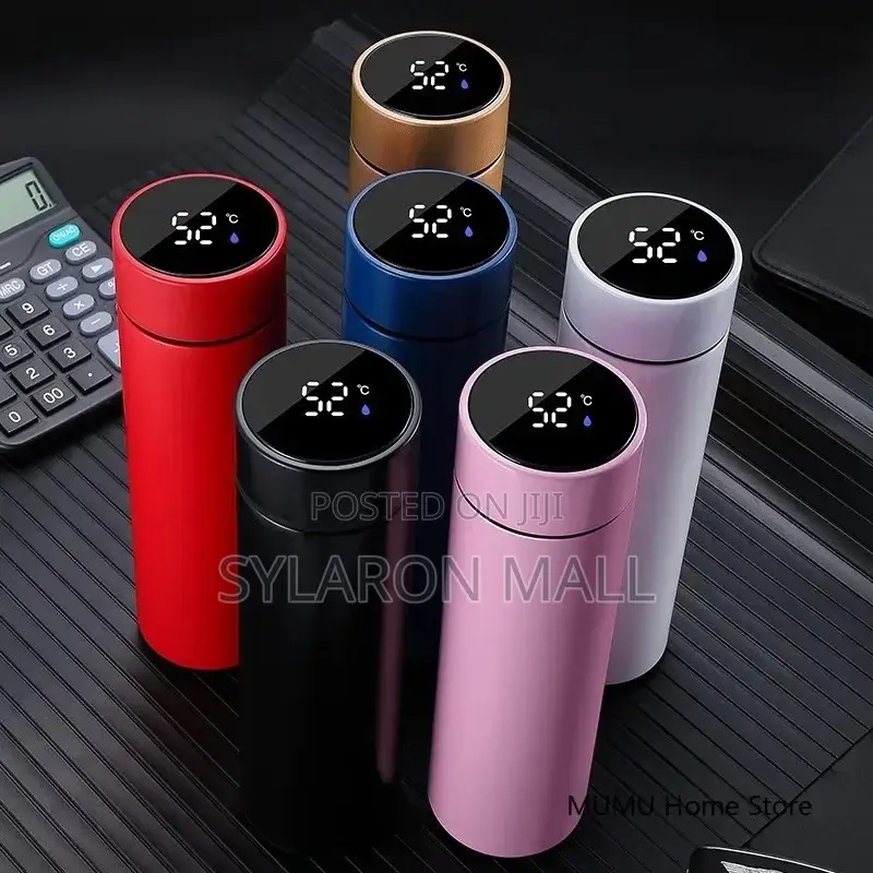 Smart Stainless Steel Thermos Flask With Led Temperature Display