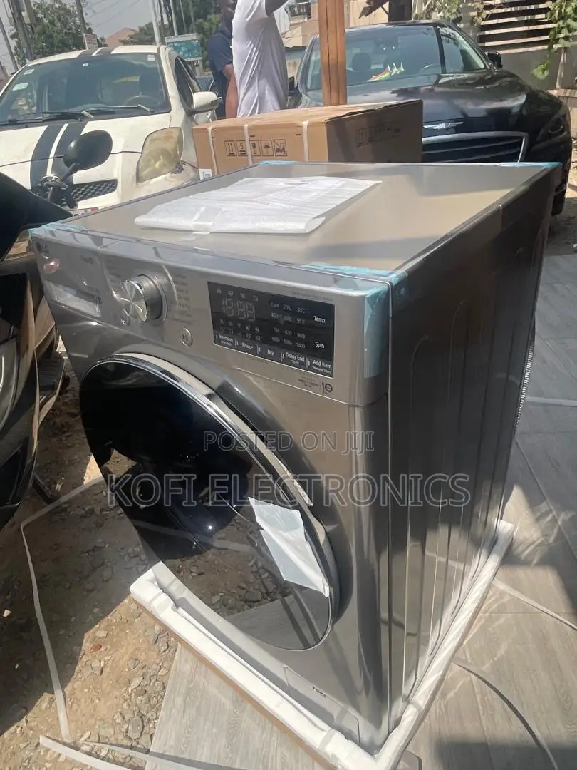 Lg Thinq Front Load Washer Unboxed and Ready