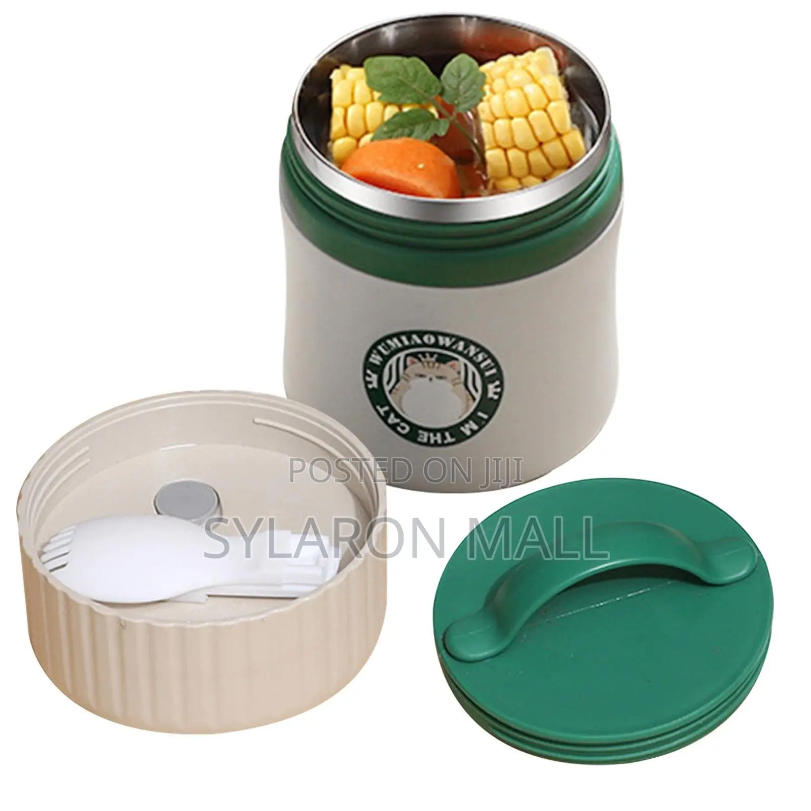 Thermal Food Jar With Spoon