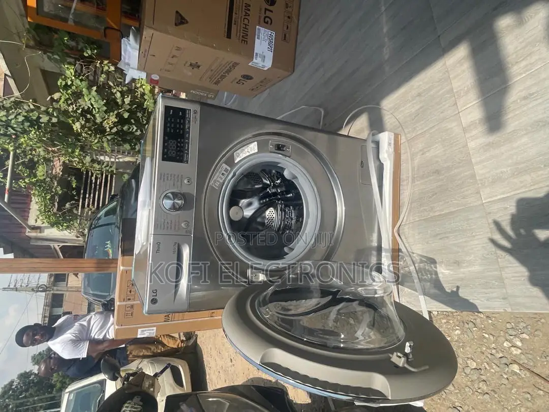 Lg’S Energy-Saving Washer in Action