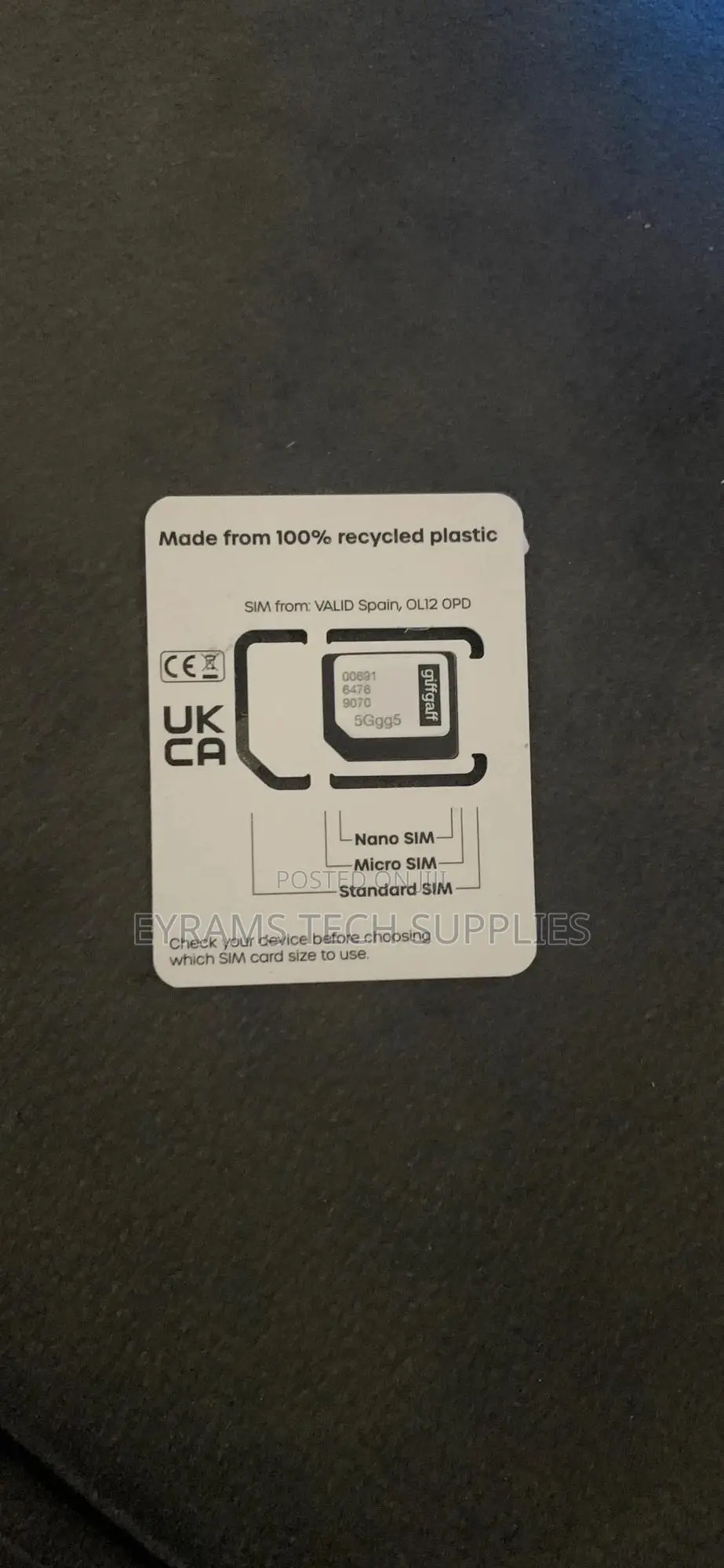 Uk Giffgaff Sim Card