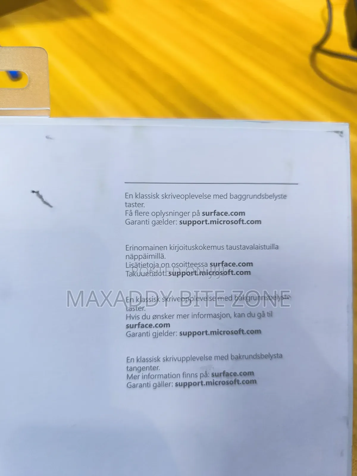 Microsoft Surface Pro Type Cover