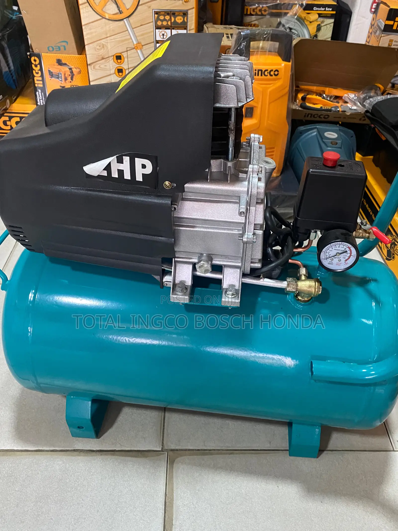 Electric 50liters 8bar Compressor