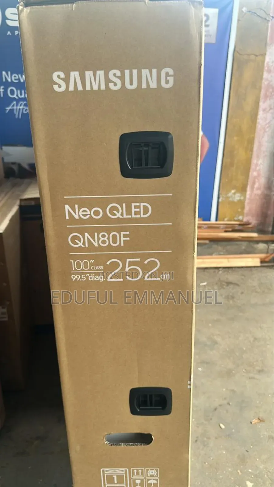 Samsung 100" Class Neo Qled Qn80f 2025 Model Mini Led Uhd Smart