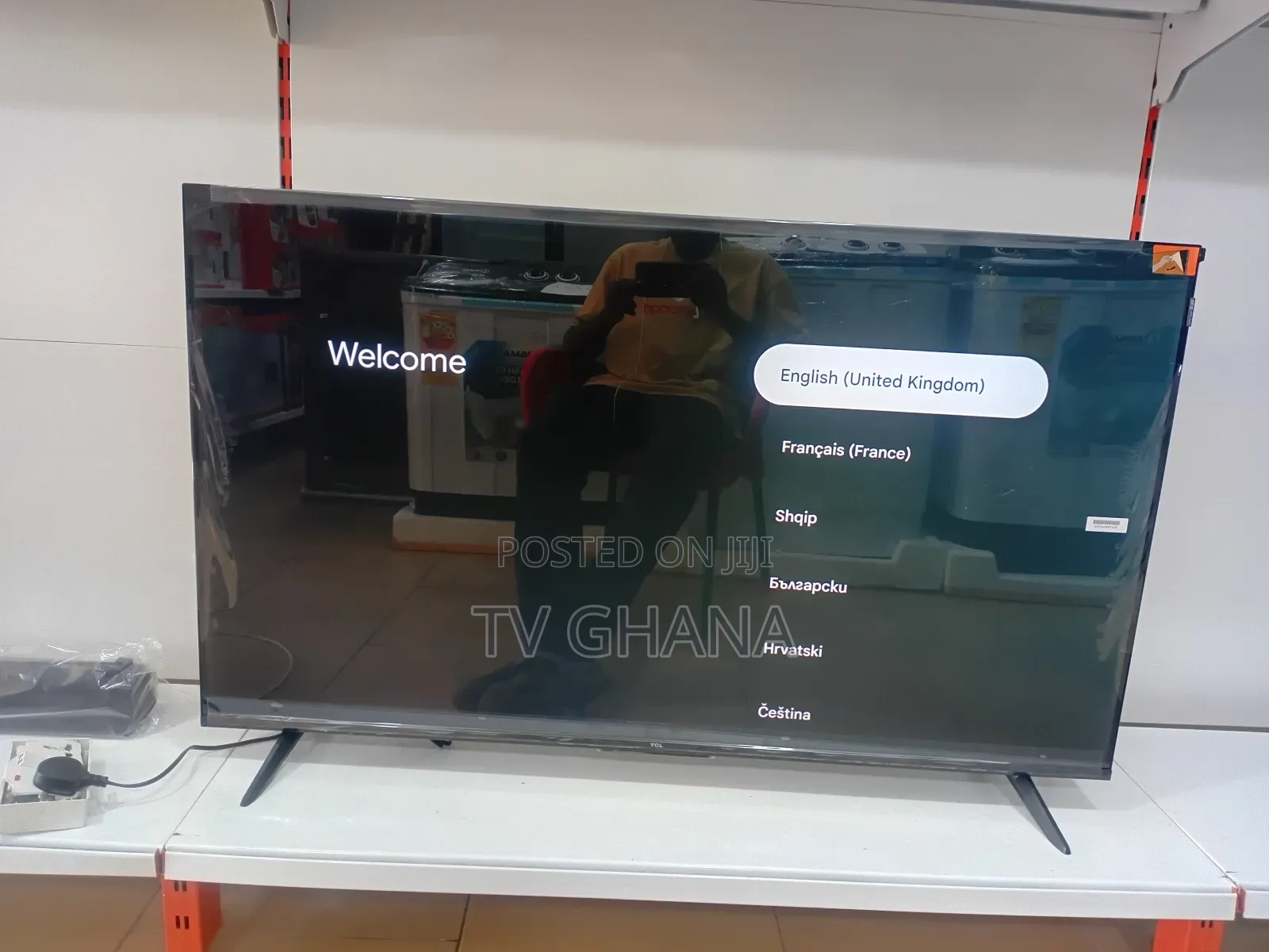 TCL 50” Smart Led Tv – Ultra-Slim, Ultra-Bright