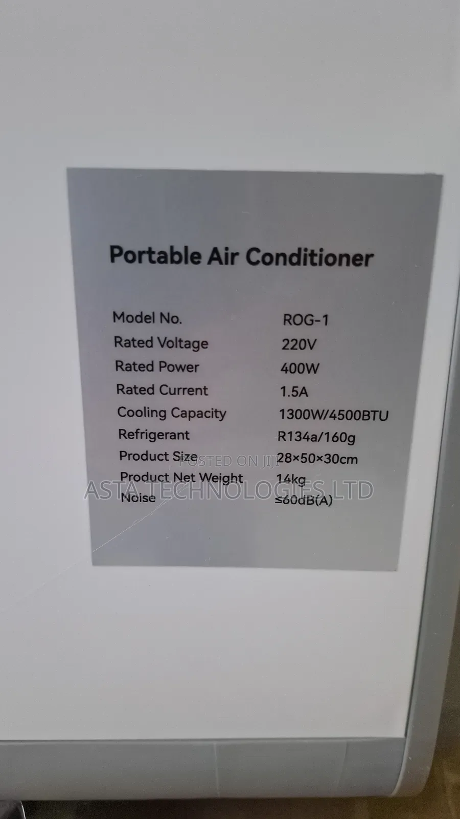 Mini Portable Air Conditioner