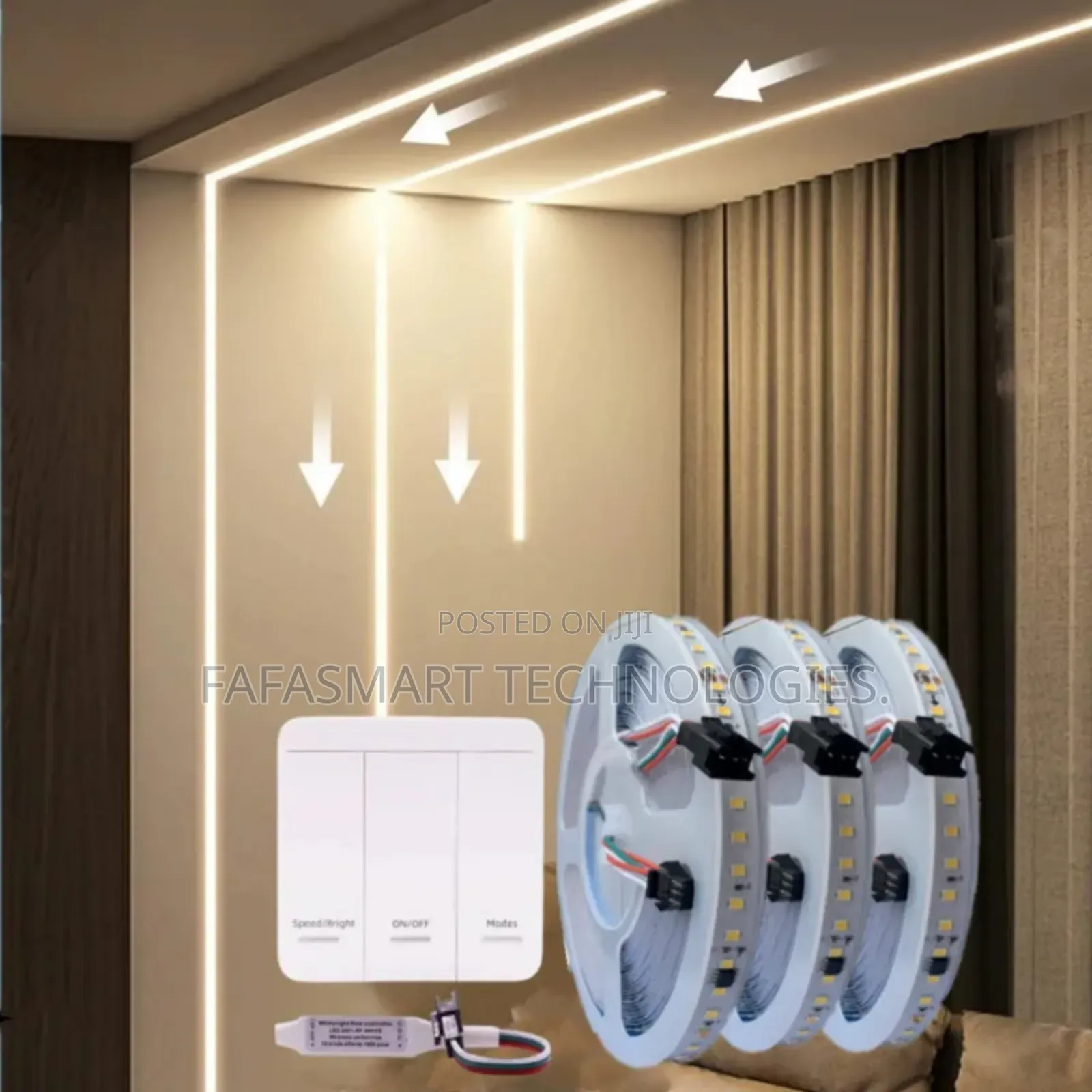 Running Water Flowing Led Light
