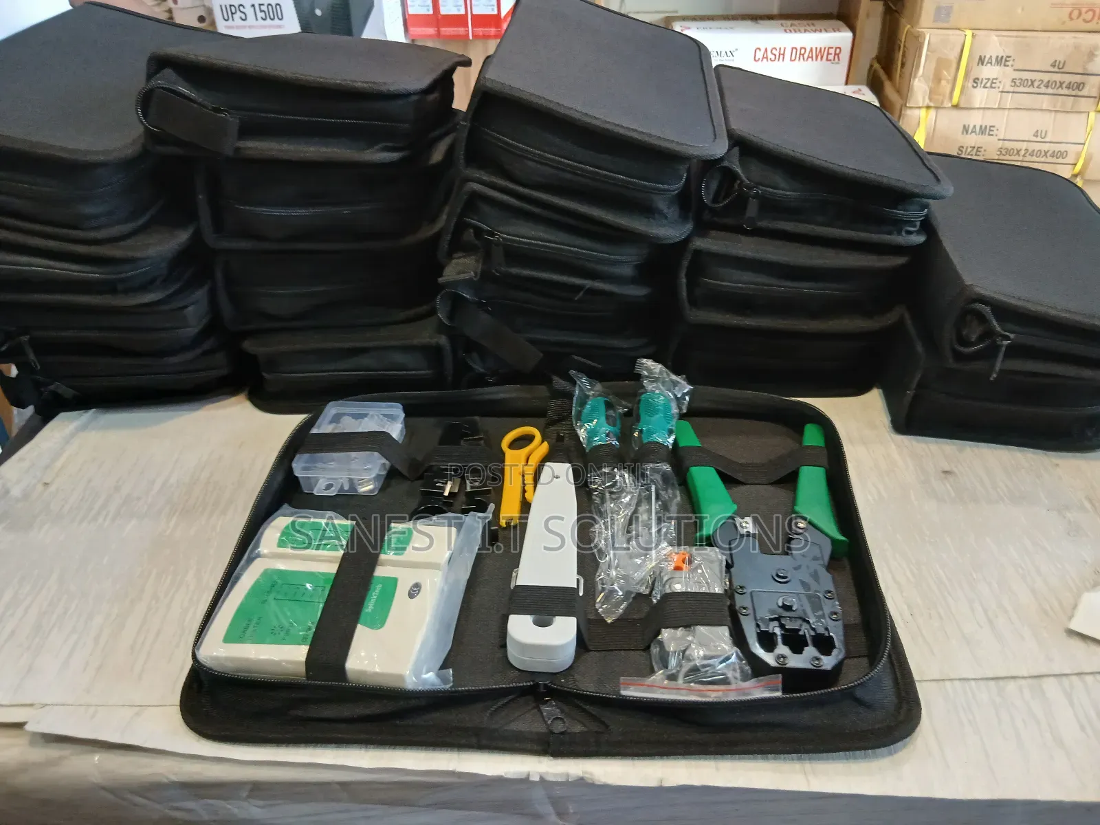 Multi-purpose Tool Kit With Network Gadgets