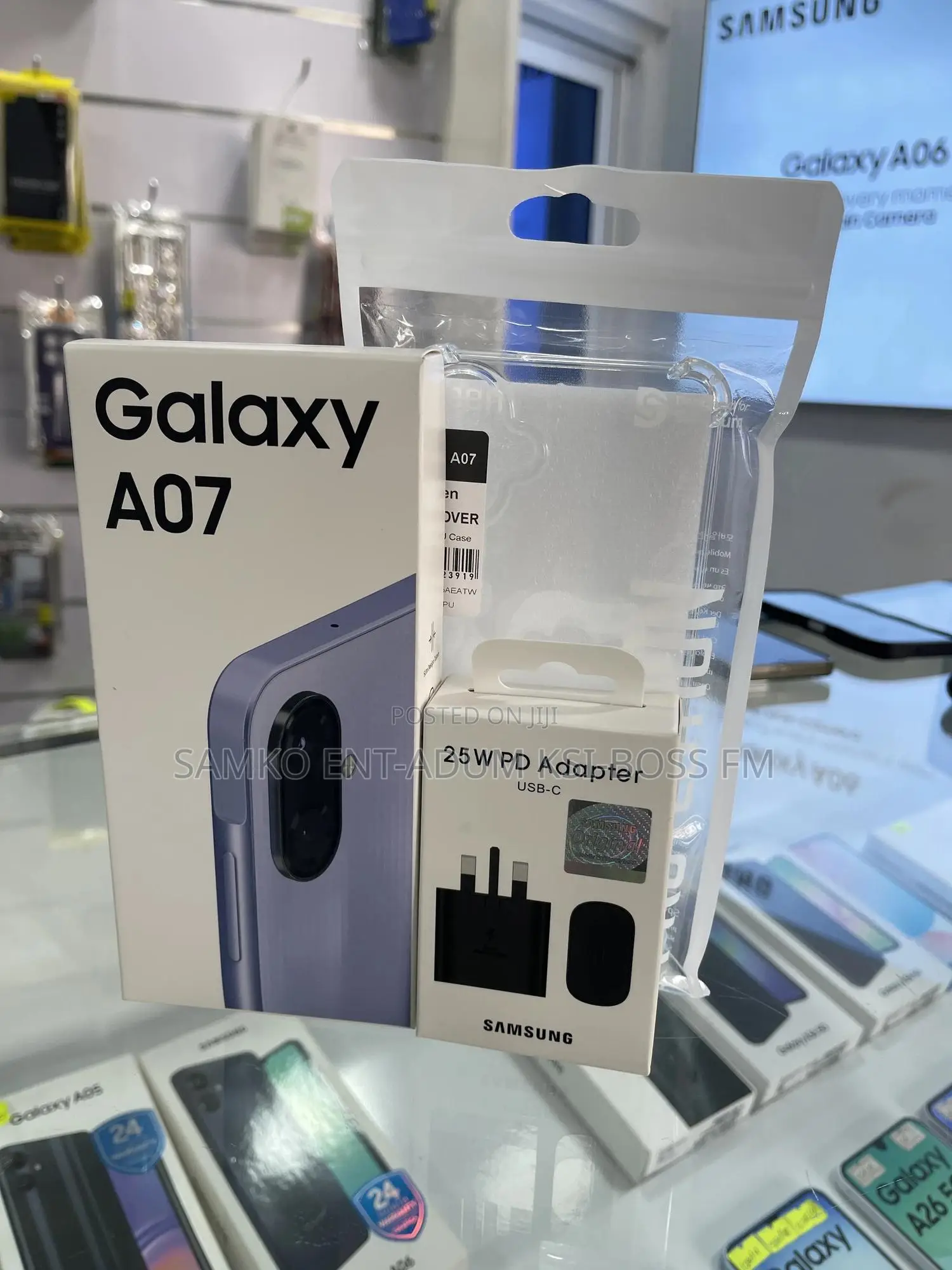 New Samsung Galaxy A07 4G 128 GB Black