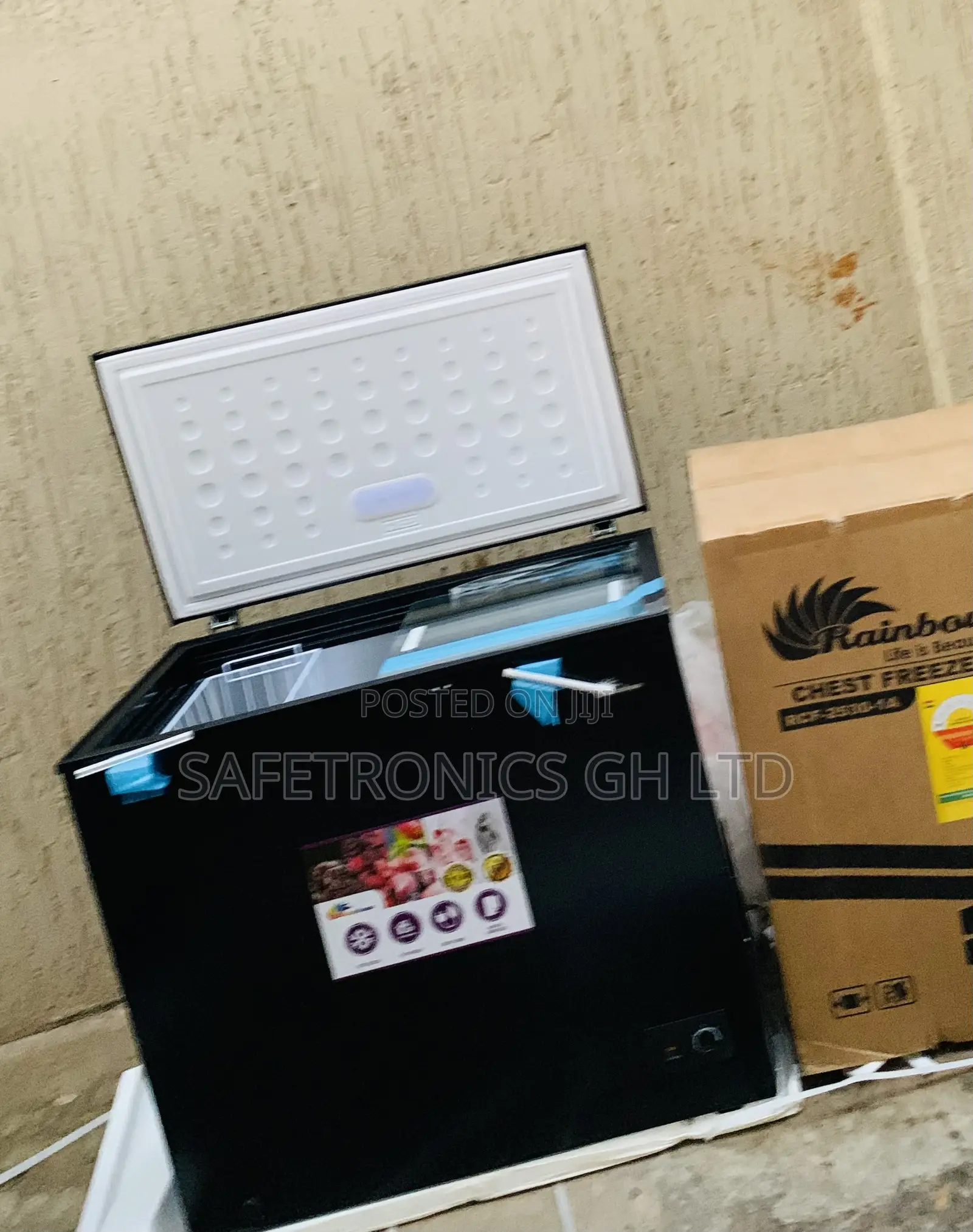 Shop RCF-2530-1a Black Rainbow 200 Liters Singledoor Freezer