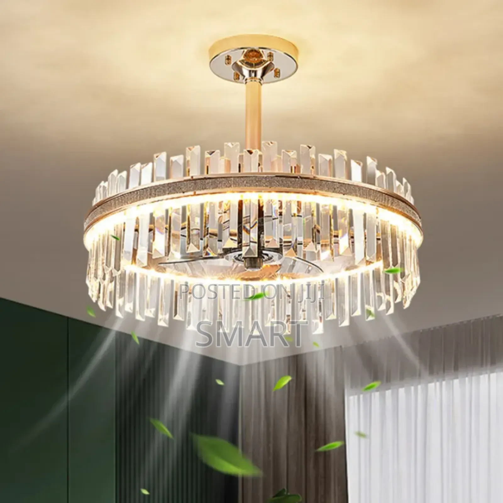 Luxury Crystal Chandelier- Gold
