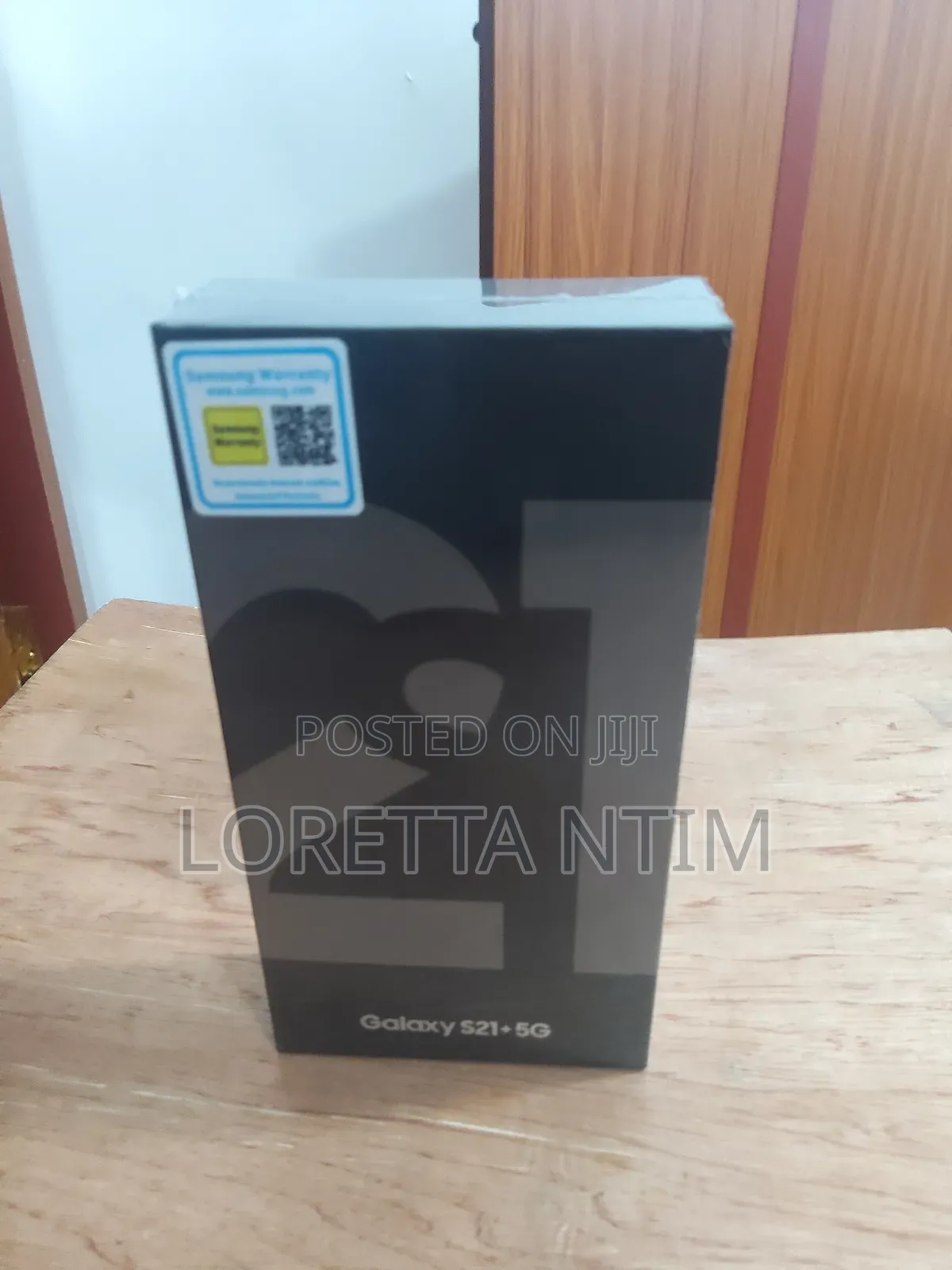 New Samsung Galaxy S21+ 5G 128 GB Black