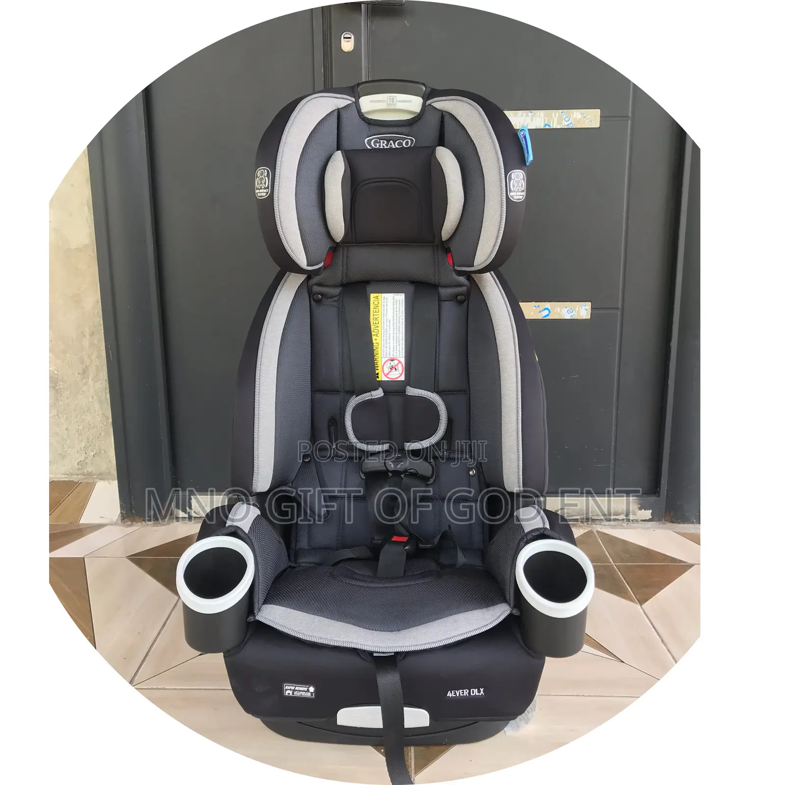 Graco 4ever DLX 4-in-1 Convertible Car Seat, Aurora, From U.S.