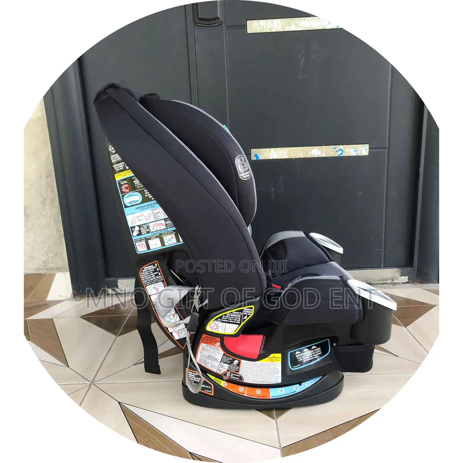 Graco 4ever DLX 4-in-1 Convertible Car Seat, Aurora, From U.S.