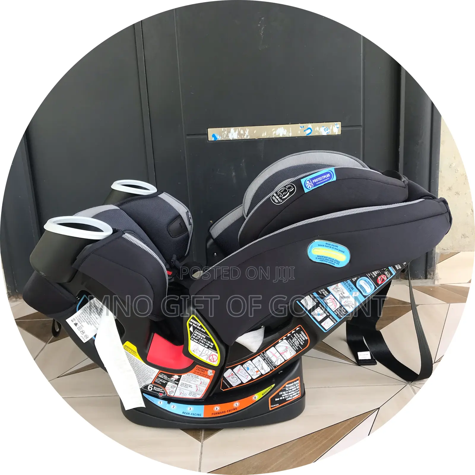 Graco 4ever DLX 4-in-1 Convertible Car Seat, Aurora, From U.S.