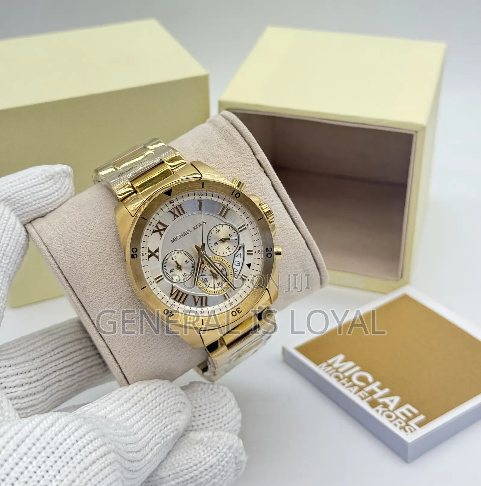 Original Mens Michael Kors Brecken Gold