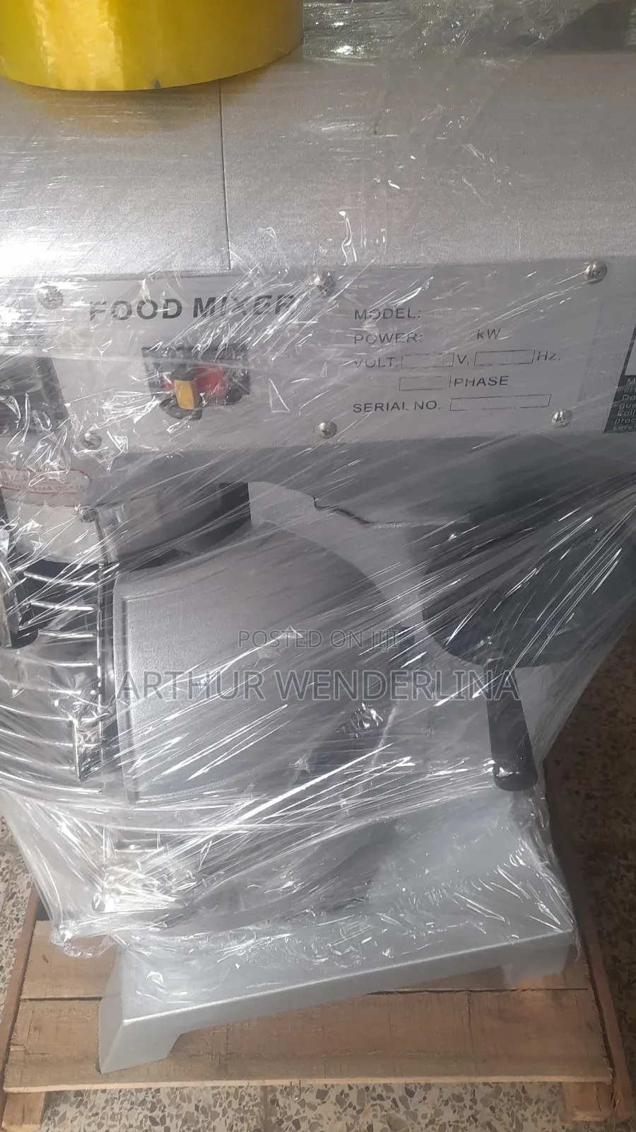 Spiral Mixer 260liters